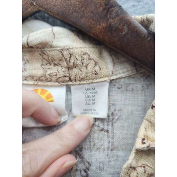 C&C California Womens 100% Linen Button-Up Shirt - Picture 5 of 7